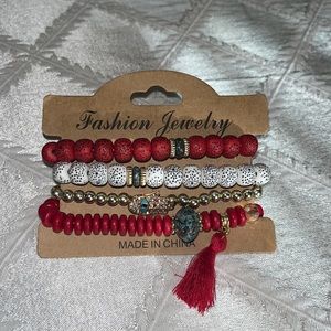 Christmas sale! New Boho stackable stretch bead bracelets. (4)